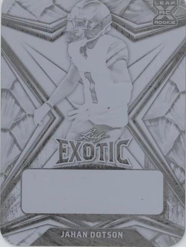 2022 Leaf Exotic Jahan Dotson #BA-JD1