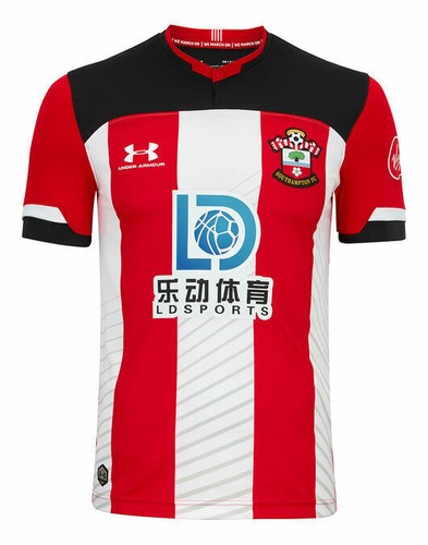 MEN'S FC SOUTHAMPTON 2019/2020 HOME SOCCER FOOTBALL SHIRT JERSEY MAILLOT SIZE L