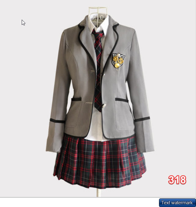 Lehno Junior/Senior high school Students School Uniforms Chorus Clothing XXXL