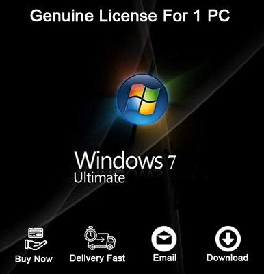 Windows Ultimate Operating System Software For Sale Ebay