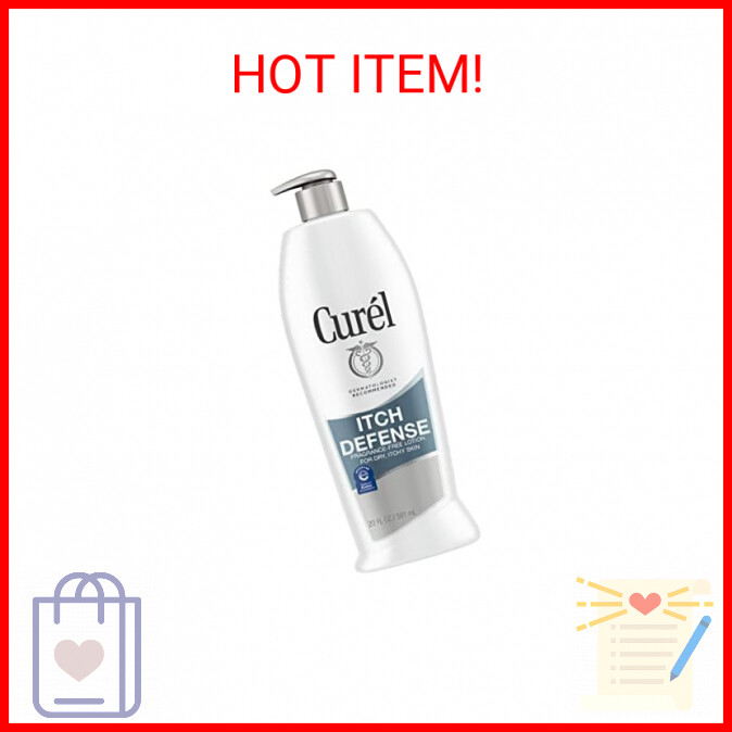 Curél Itch Defense Calming Body Lotion, Moisturizer for Dry, Itchy Skin 20 Oz