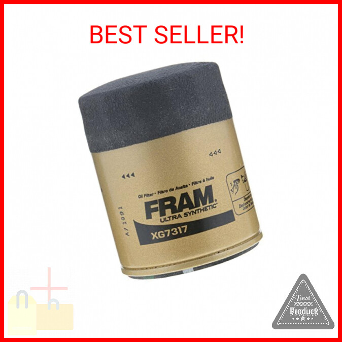 FRAM Ultra Synthetic Automotive Replacement Oil Filter, XG7317 with SureGrip
