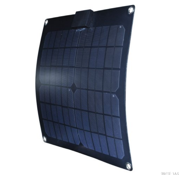 Nature Power 15-Watt Semi-Flex Crystalline Solar Panel with 