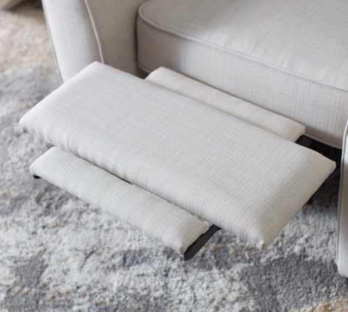 Verona Fabric Recliner Sofa Couch Love Seat - Cream-Toned