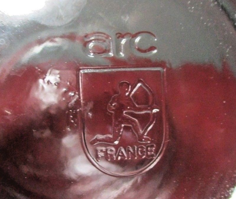 Vintage ARC Clear Glass 3/4 Liter JAR/CANISTER w. Wire Bale Lid ~ Made in France