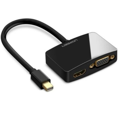 UGREEN. Mini DisplayPort to HDMI/VGA Adapter.New