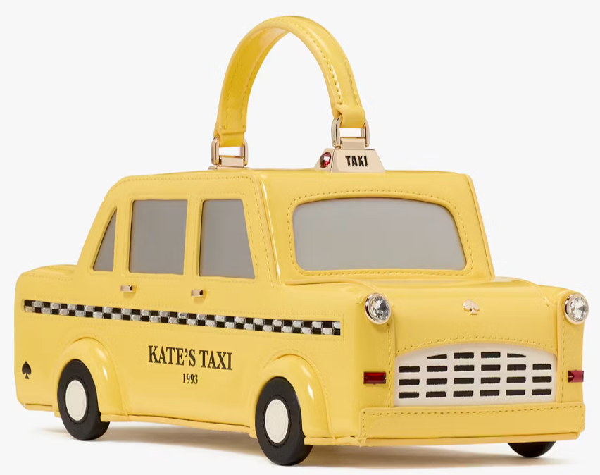 【少しだけ訳あり】ケイトスペード NYC 3D Taxi Crossbody NWT Kate Spade NYC 3D Taxi New York Big Apple Crossbody Bag