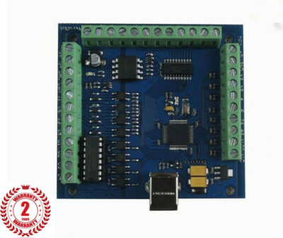 MACH3 4-Axis USB CNC Card Smooth Stepper Motion Controller for CNC Engraving