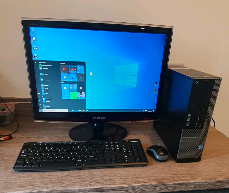 Dell Business Desktop PC INTEL I3 4GB RAM 320GB HD FREE DELIVERY in