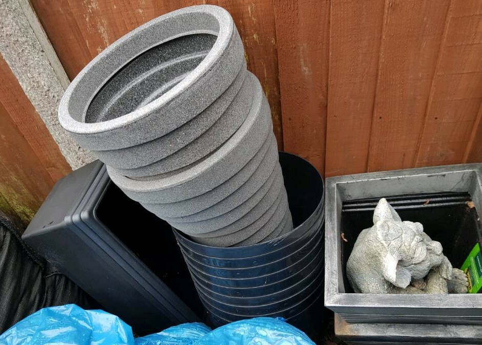 Garden plant pots and planters job lot in Horwich, Manchester Gumtree