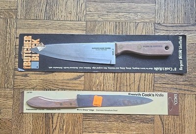 EKCO French Cook s Knife 29780 & Butcher Block 8'' cooks knife Regent Sheffield