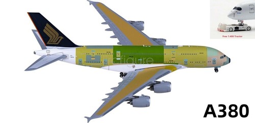 1:400 JC Wings XX4473 Singapore Airlines Airbus House Color