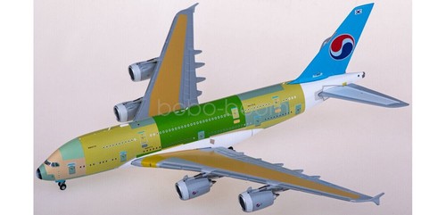 JC Wings 1:400 XX4472 Korean Air Airbus House Color A380 F