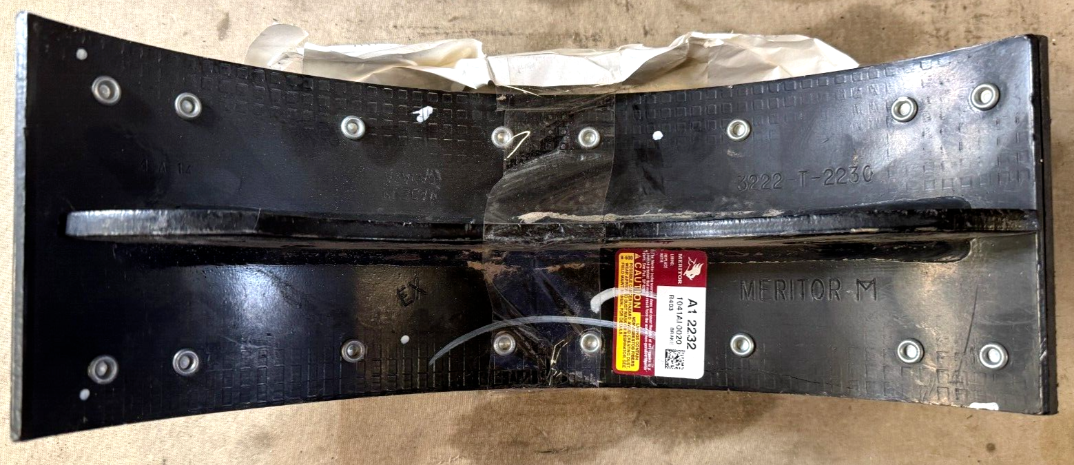 FMTV MERITOR A12232 BRAKE SHOE 3222-T-2230 A1 3222V2232 2530