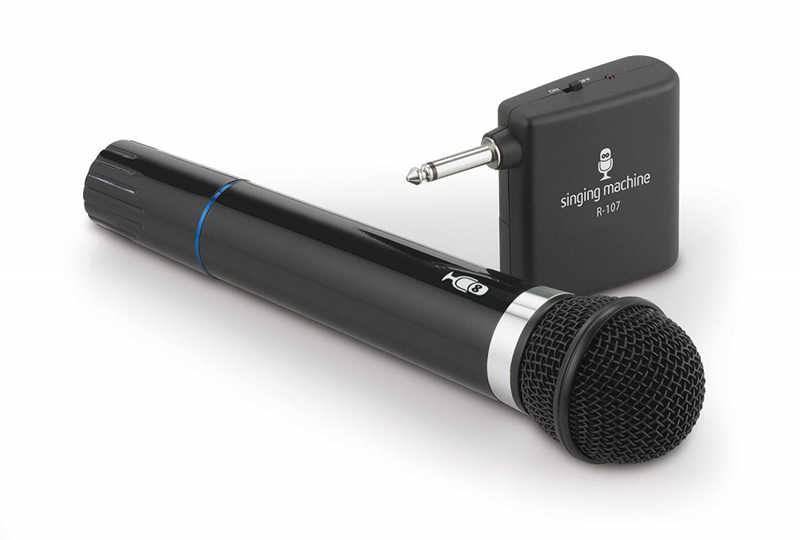 Singing Machine SMM-107 Karaoke Wireless Microphone (Black)