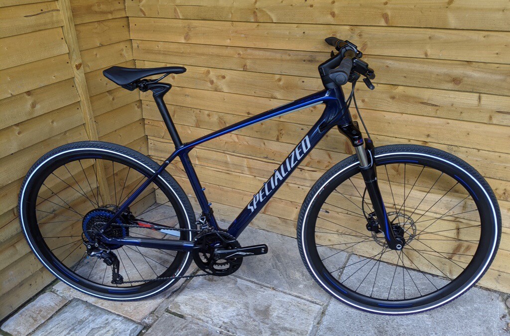 specialized crosstrail elite carbon 2018 hybrid bike