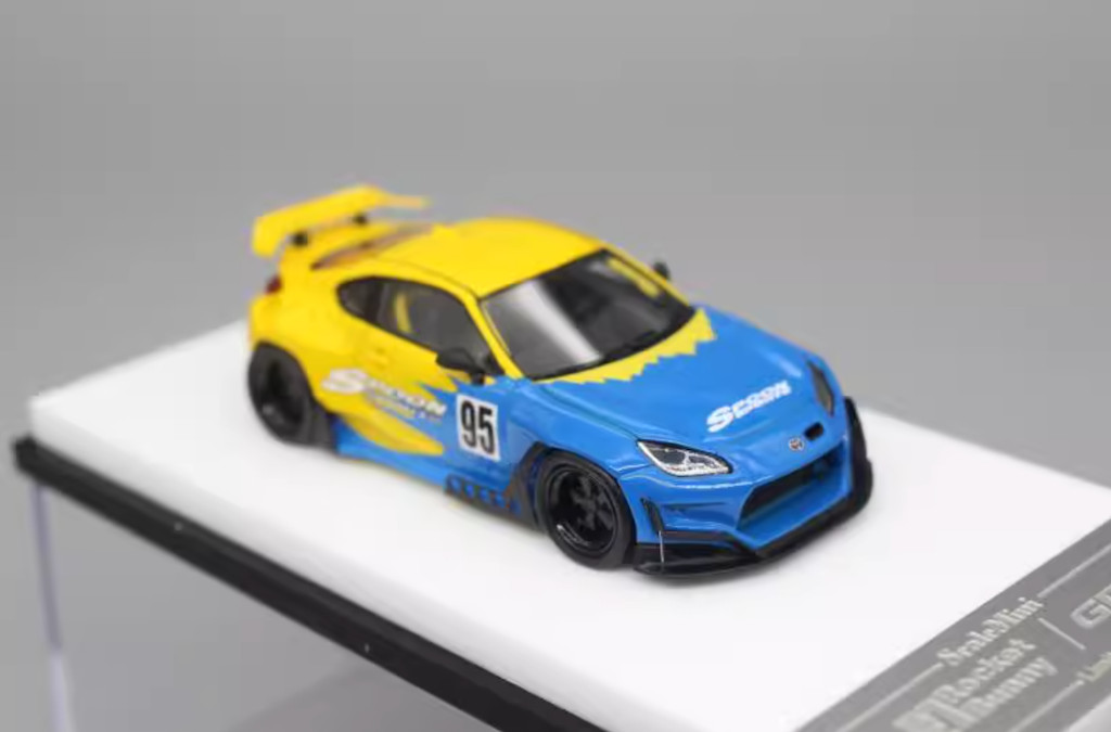 1/64 ScaleMini GR86 トヨタ　ロケバニ　Spoon スプーン GB Scalemini 1:64 GR86 Spoon Rocket Bunny Sport Model