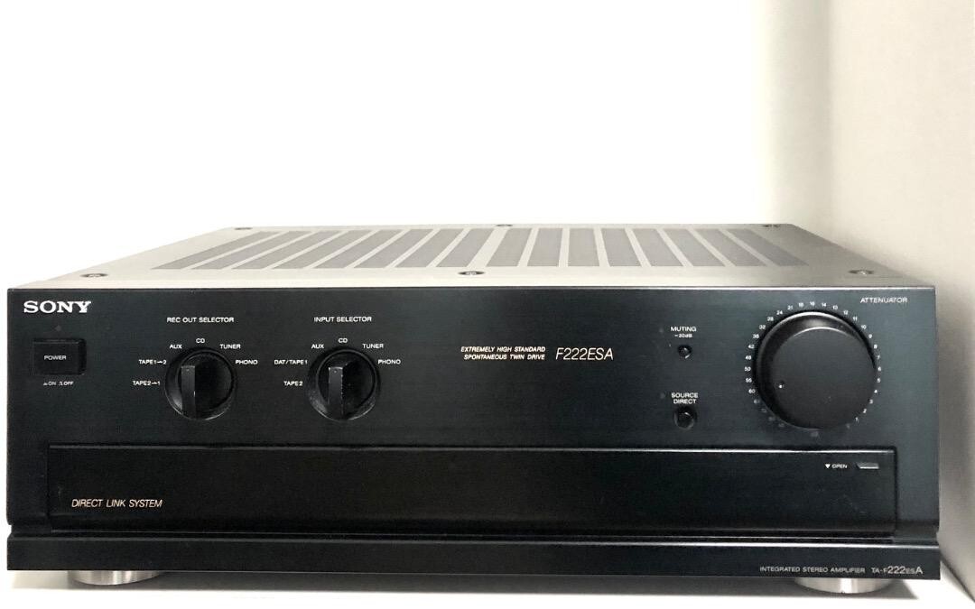 アンプ SONY  TA-F222ESA SONY TA-F222ESA Integrated Stereo Amplifier with original