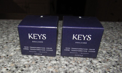 2 x KEYS Skin Transformation Cream 0.21 oz / 6 g  NEW in BOX MINI Travel sz
