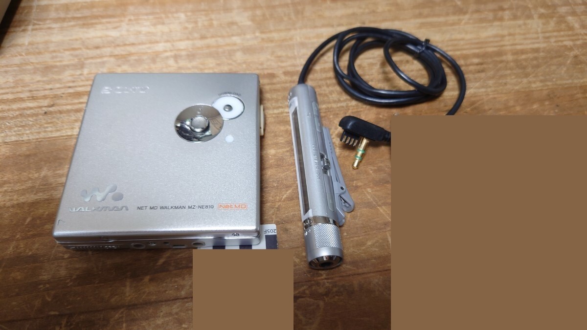 □SONY Net MD WALKMAN MZ-NE810 ソニー ウォークマン MDプレーヤー□！！