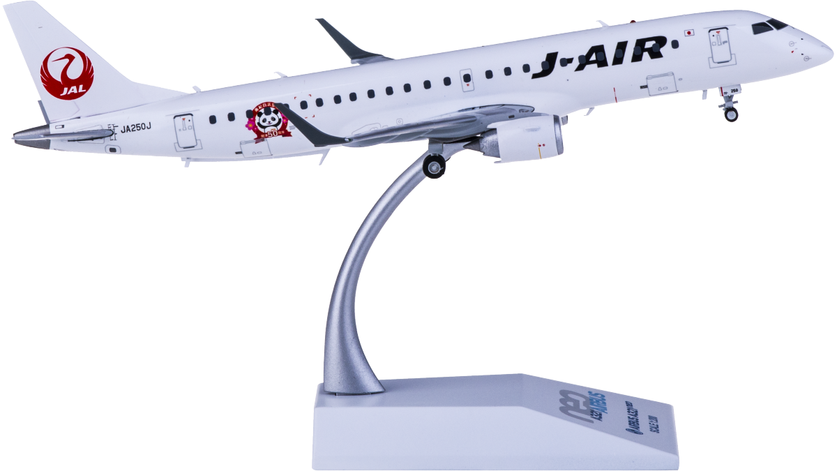 1:200 JC Wings J-Air Japan Airline Embraer ERJ-190 Passenger