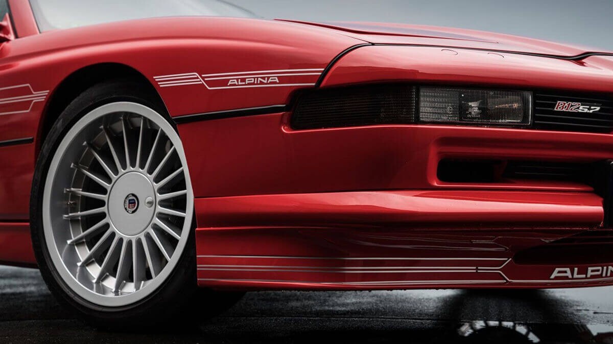 BMW 8 series E31 ALPINA Style SIDE STRIPES DECALS | eBay