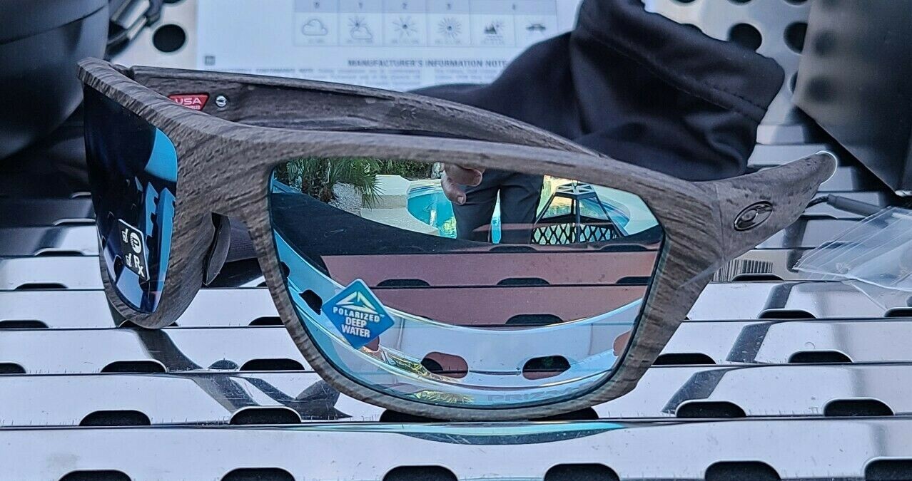 New Oakley SPLIT SHOT 9416-1664 Sunglasses Woodgrain w/Prizm New Oakley SPLIT SHOT 9416-1664 Sunglasses Woodgrain w/Prizm