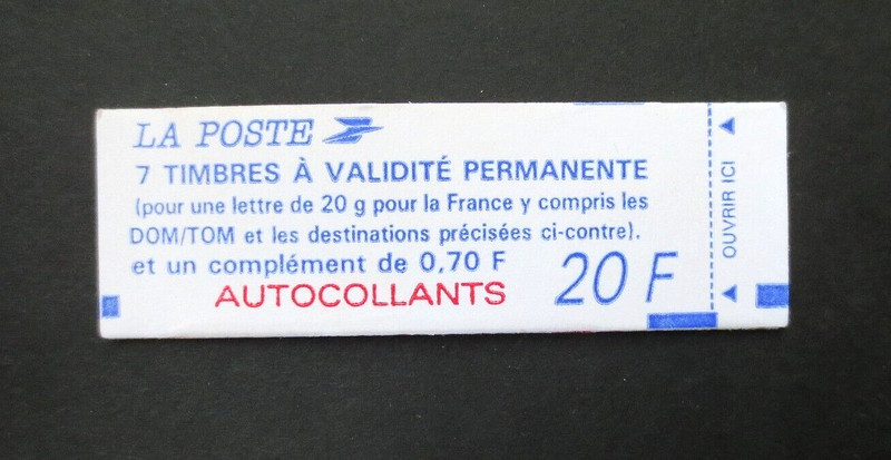 France - Carnet Compos Variable NÂ° 1506a** (CaractÃ¨Res Maigres) - Cote: 85,00â¬