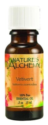 Эфирное масло Ветивера Natures Alchemy, 0,5 унции