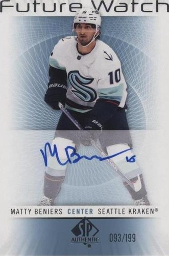 2022-23 SP Authentic - Matty Beniers #RFWA-BE