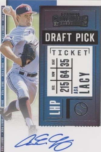 2020 Panini Contenders - Asa Lacy #DPT-AL