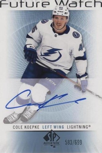 2022-23 SP Authentic - Cole Koepke #RFWA-CK