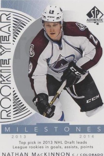 2017-18 SP Authentic - Nathan MacKinnon #RYM-NM