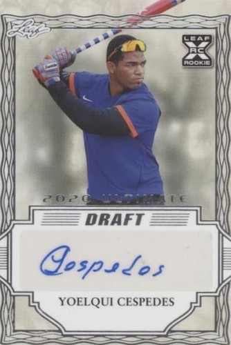 2020 Leaf Ultimate Draft - Yoelqui Cespedes #BA-YC1