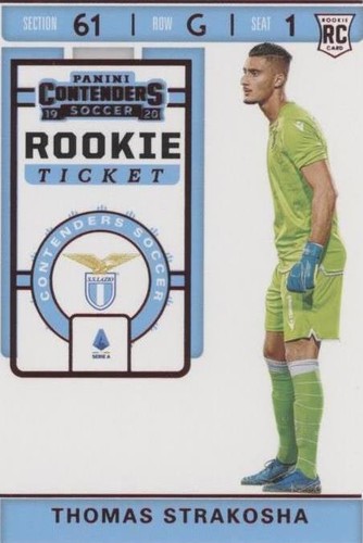 2019-20 Panini Chronicles Thomas Strakosha #RT-33