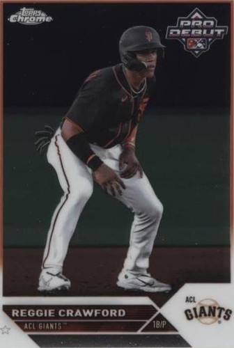 2023 Topps Pro Debut - Reggie Crawford #PDC-200