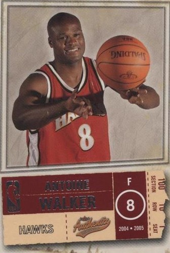 2004-05 Fleer Authentix - Antoine Walker #23