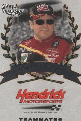 2001 Press Pass Trackside - Jerry Nadeau #81