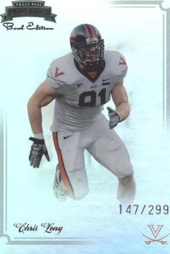 2008 Press Pass Legends Bowl Edition Chris Long #19