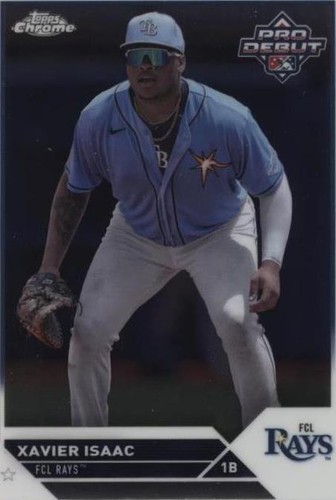ゼイビア・アイザック Xavier Isaac 2023 Panini Chronicles Revolution Rookie #12