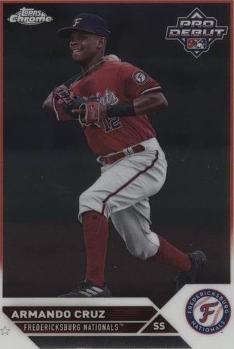 2023 Topps Pro Debut - Armando Cruz #PDC-91