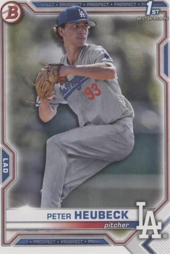 2021 Bowman Draft - Peter Heubeck #BD-146