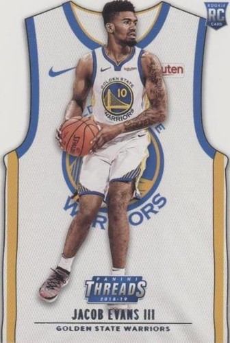 2018-19 Panini Threads - Jacob Evans III #127