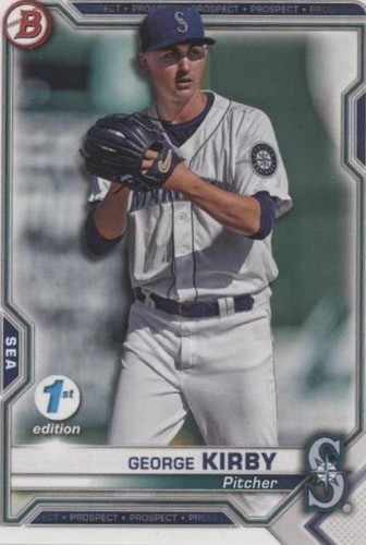 2021 Bowman 1st Edition - George Kirby #BFE-117