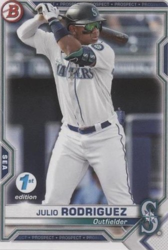 2021 Bowman 1st Edition - Julio Rodriguez #BFE-86