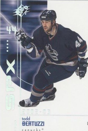 2002-03 SPx - Todd Bertuzzi #72