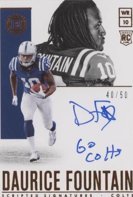 2018 Panini Encased Daurice Fountain #SS-DF