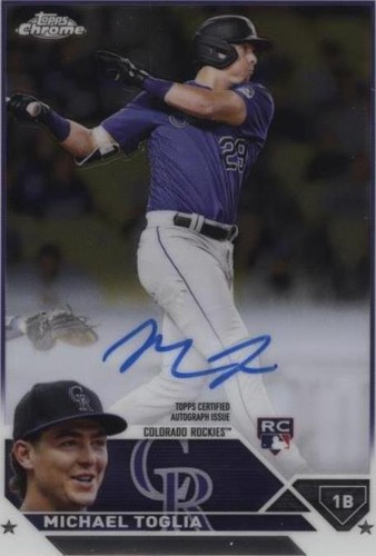 2023 Topps Chrome - Michael Toglia #RA-MT