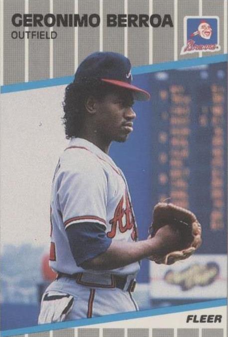 Actualización Fleer 1989 - Gerónimo Berroa #U-72