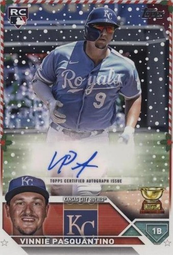 2023 Topps Holiday - Vinnie Pasquantino #HAC-VP